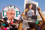 El presidente Andrés Manuel López Obrador aseguró que el Gobierno federal trabaja con el gobierno de NL para esclarecer la muerte de Debanhi Escobar. Fotos: AFP/ Cuartoscuro
