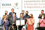El IMSS y los gobiernos federal y estatal realizaron ayer el lanzamiento de ELSSA, en Monterrey.