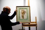  El dibujo, realizado con pluma y tinta, fue puesto en venta en 1907 en París. foto reuters