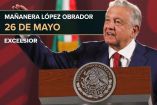 El presidente López Obrador durante una de sus conferencias matutinas. (Especial)