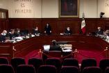 Sesión en la Suprema Corte de Justicia de la Nación