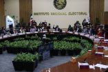 Sesión en el Instituto Nacional Electoral