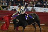 Julián López, El Juli, durante una corrida en la Plaza México