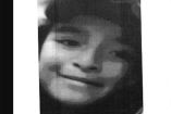 Imagen de adolescente desaparecida