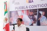 El gobernador de Puebla, Miguel Barbosa