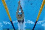 Caeleb Dressel nadando