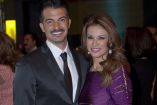 La pareja sonriente, Fernando del Solar  e Ingrid Coronado