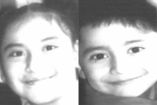 Itzamaray de 9 años y Gerónimo Mejía Viveros de 7 años