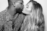 Khloé Kardashian y el basquetbolista Tristan Thompson 