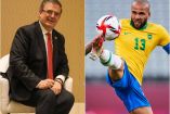 Marcelo Ebrard dio la bienvenida a Dani Alves.