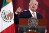 El presidente Andrés Manuel López Obrador en conferencia en Palacio Nacional.