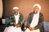 Osama Bin Laden junto a Ayman al-Zawahiri.