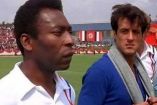Pelé y Sylvester Stallone filmaron una película.
