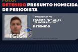 presunto asesino de periodista Ernesto Méndez