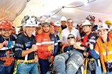 mineros rescatados