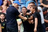 Thomas Tuchel y Antonio Conte protagonizaron una pelea.