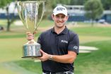 Patrick Cantlay levantó el trofeo este domingo.