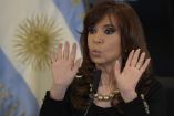 La vicepresidenta de Argentina, Cristina Kirchner