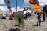 explosion en ducto de gas