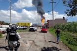 explosion en ducto de gas