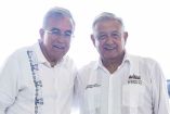 Andrés Manuel López Obrador y Ruben Rocha. 