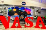 El salón con temática de la NASA