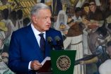 López Obrador da mensaje desde Palacio Nacional
