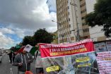 Manifestantes bloquean Tlalpan
