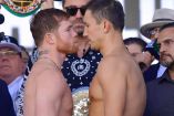 'Canelo' y Golovkin vencieron la báscula sin contratiempos.