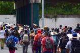 Migrantes rumbo a Tapachula, Chiapas