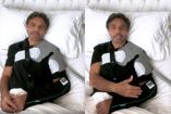 eugenio derbez accidente hombro