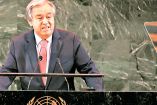 El secretario general de la ONU, António Guterres
