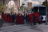 Bloqueo en Insurgentes por parte de manifestantes