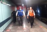 El director del metro recorre la línea B