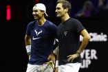 Nadal y Federer entrenaron este jueves.