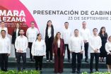 Mara Lezama y su gabinete 
