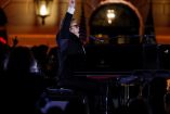 Elton John durante el concierto especial en la Casa Blanca.