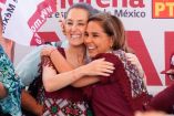La jefa de Gobierno, Claudia Sheinbaum, y la ahora gobernadora de Quintana Roo, Mara Lezama, en abril pasado.