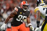 Myles Garrett sufrió un accidente automovilístico.