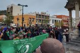Marcha en favor del aborto en Hidalgo