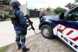 Policías de Hidalgo resguardan el predio asegurado a huachicoleros