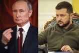 Vladimir Putin y Zelenski