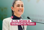 Imagen de Claudia Sheinbaum sonriendo con un texto