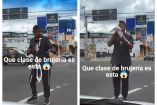 Un joven mago es sensación en redes sociales por sus trucos en un crucero, en las calles de México.