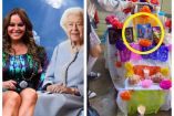 La cantante Jenni Rivera y la reina Isabel II fueron recordadas en una ofrenda de un Cobach.
