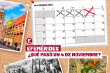 Las efemerides del día