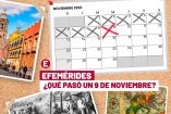 Efemérides del 9 de noviembre