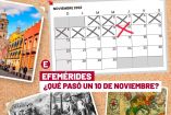 Las efemérides del día