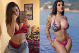 El antes y después de Karely Ruiz en dos imágenes