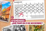 Las efemérides del día